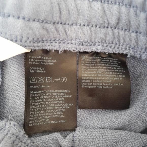 H&M Light Blue Athletic Shorts - Picture 6 of 6